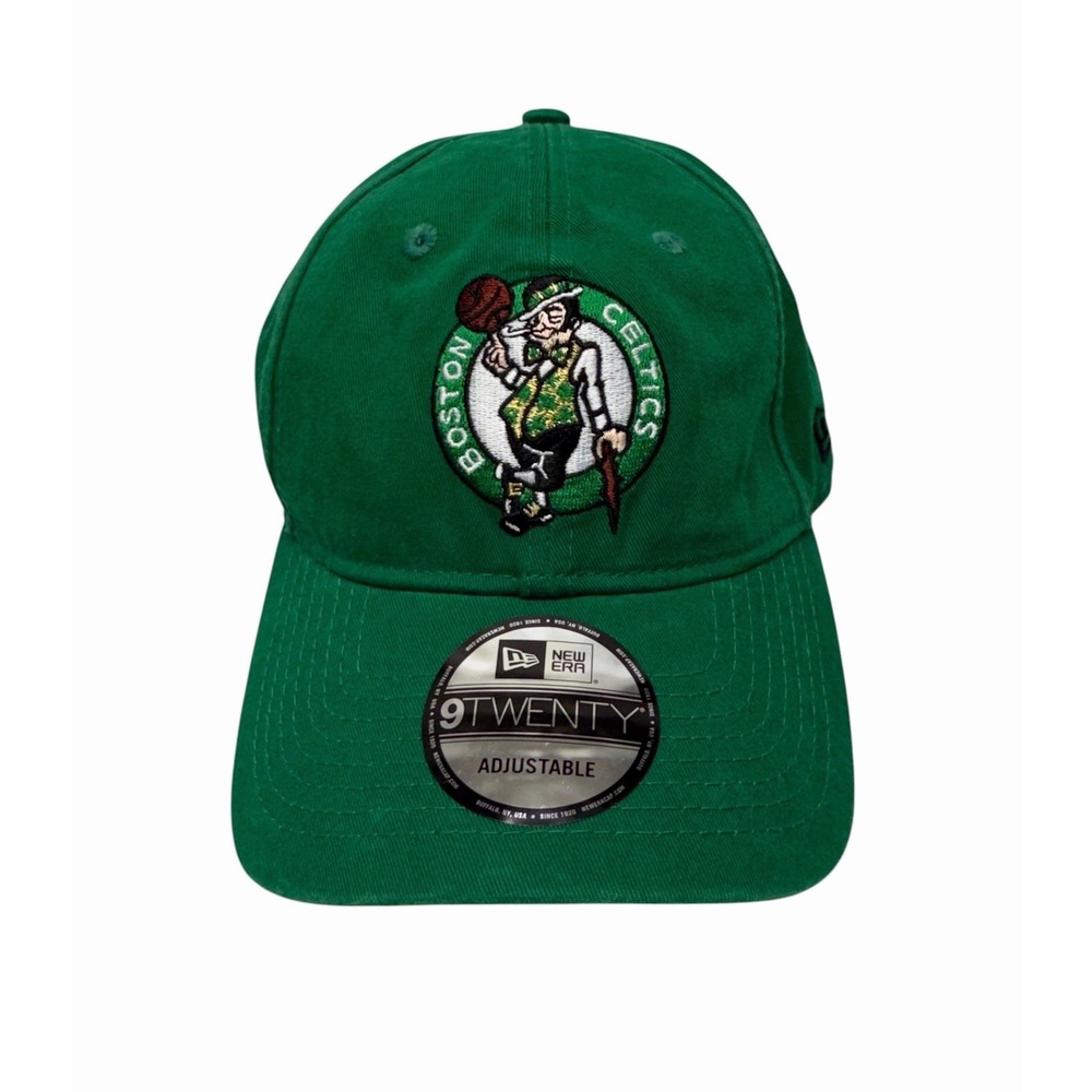 New Era Boston Celtics 9TWENTY Core Classic 2.0 Green Adjustable Hat Cap NBA NWT